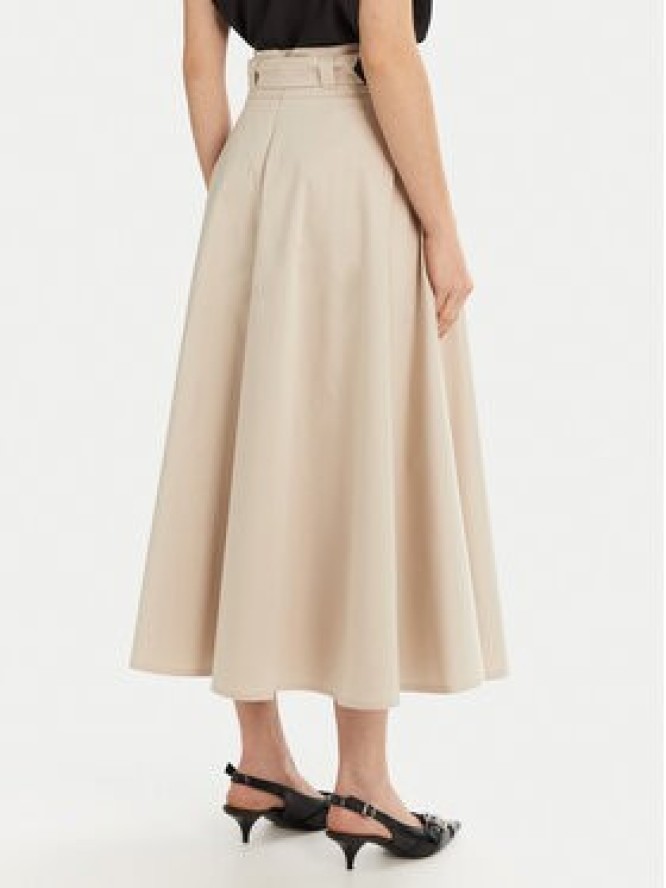 Marella Spódnica trapezowa Kuban 2513101011 Beżowy Regular Fit