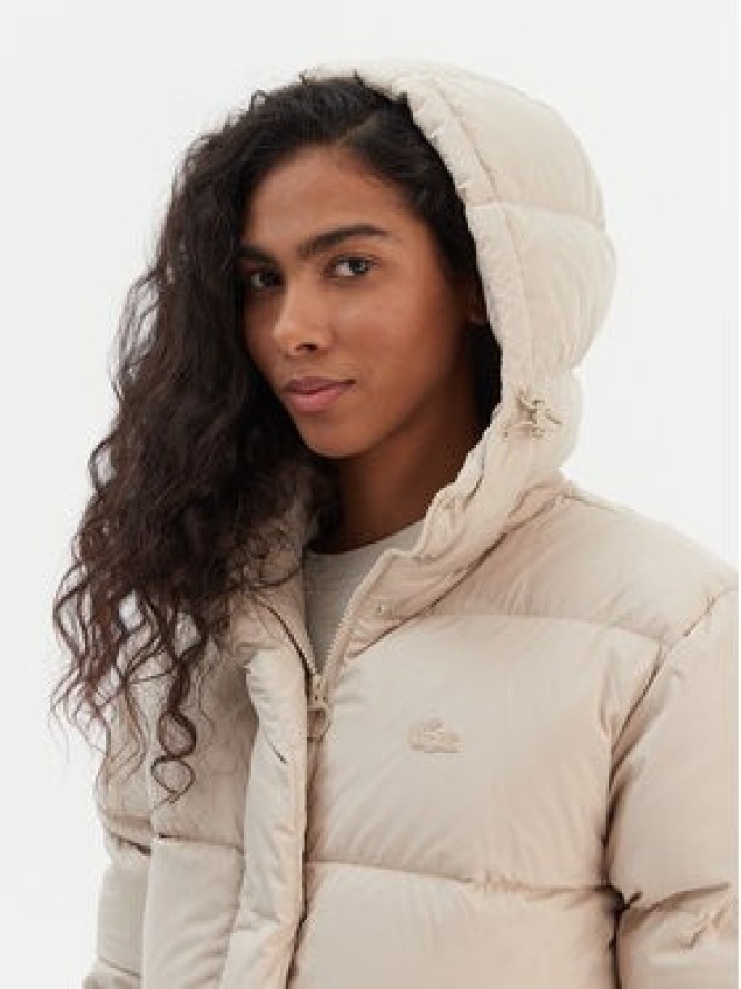 Lacoste Kurtka zimowa BF2614 Beżowy Regular Fit