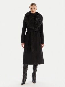 MICHAEL Michael Kors Płaszcz wełniany 77A7141M21 Czarny Regular Fit