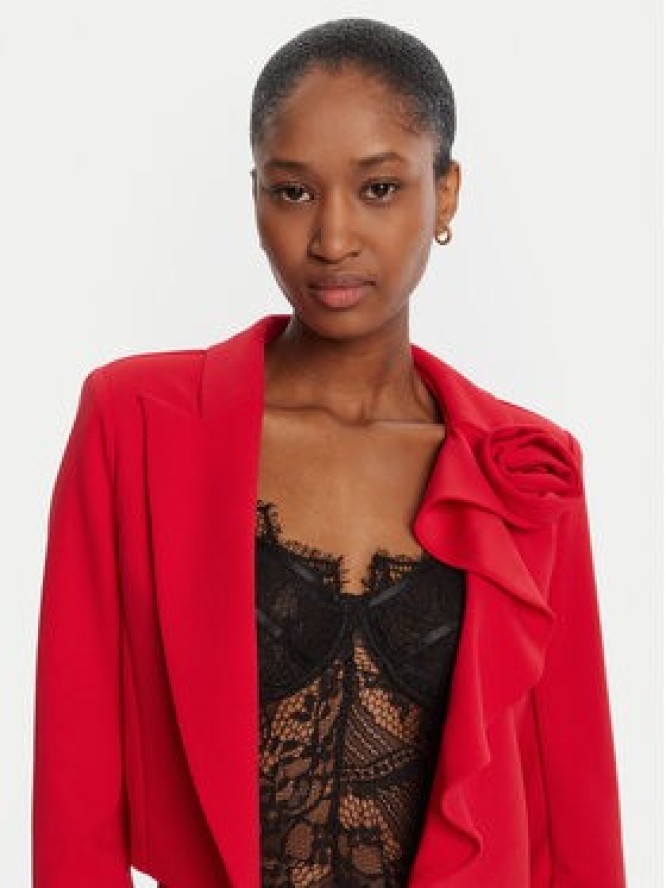 Rinascimento Bolerko CFC0126217003 Czerwony Regular Fit