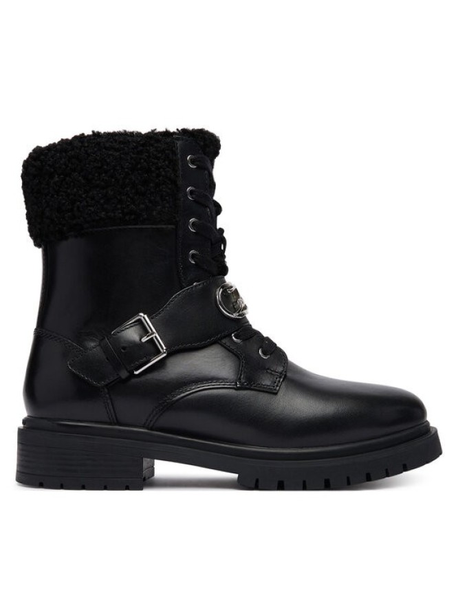 KARL LAGERFELD Trzewiki Binky II KL47566W Czarny