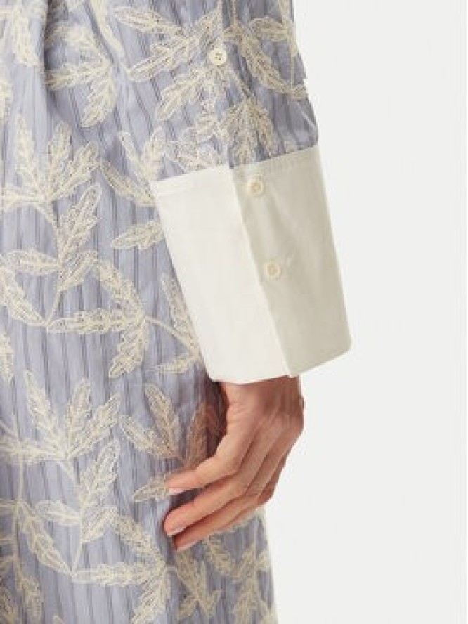 Munthe Sukienka koszulowa Filira 251134625136 Błękitny Loose Fit