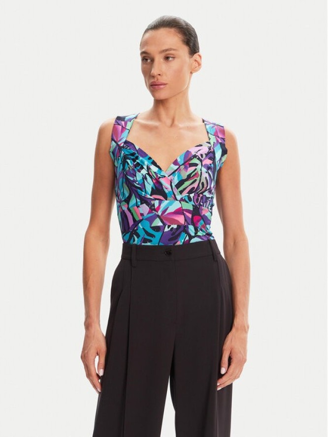 Morgan Bluzka 251-DCOLO Kolorowy Slim Fit