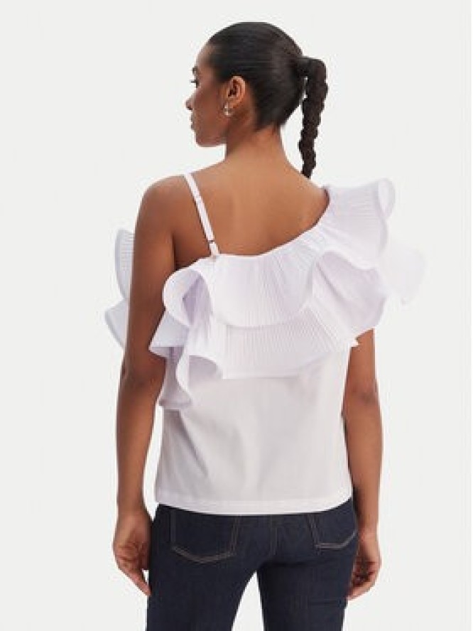 Fracomina Bluzka FR26ST2004W697F9 Biały Regular Fit