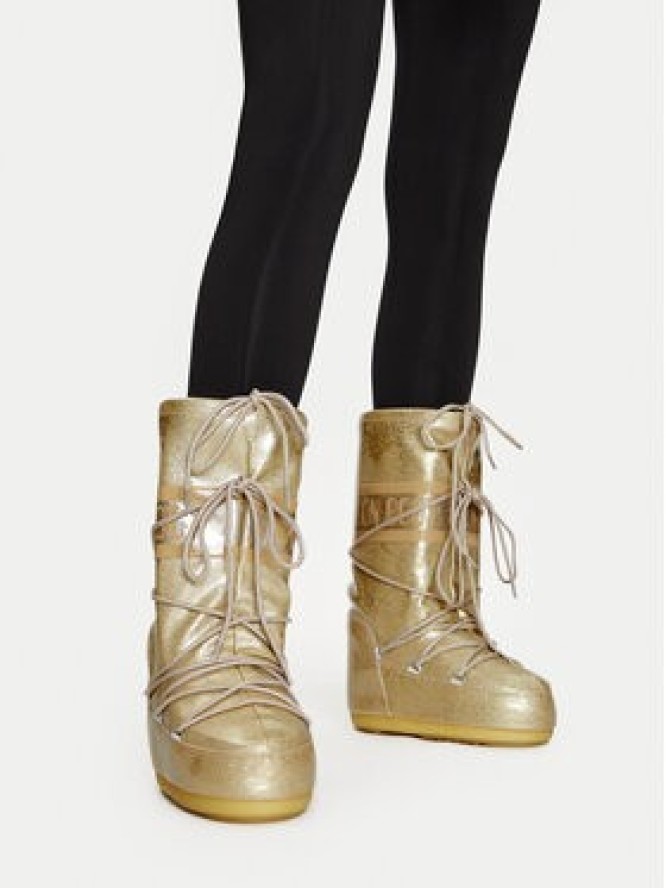Moon Boot Śniegowce Icon Glitter 80D1402850 Złoty