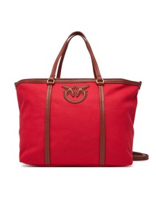 PINKO Torebka Miranda Shopper Classic PE 25 PLTT 104714 A2G2 Czerwony