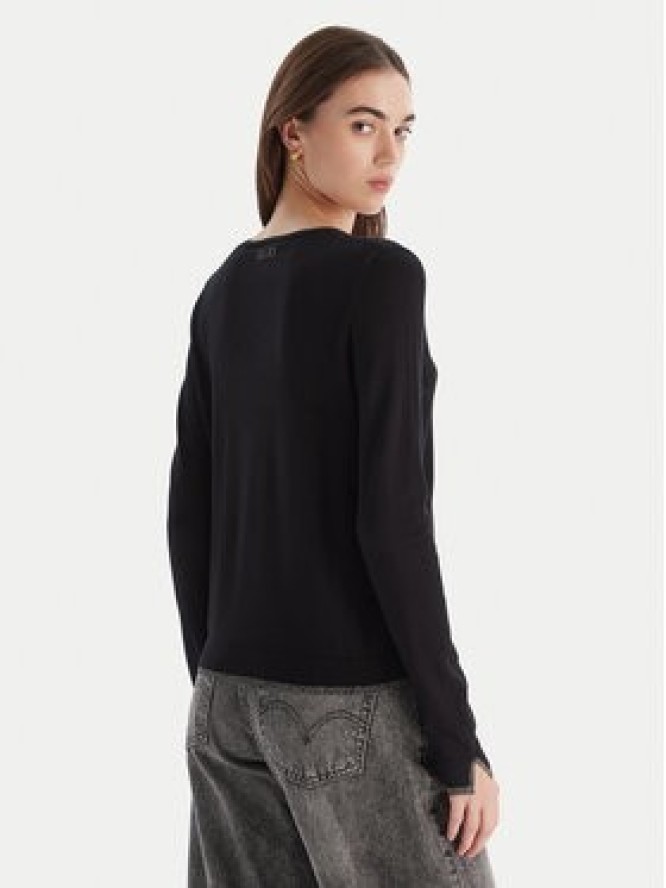 Liu Jo Kardigan MF5225 MS49I Czarny Regular Fit