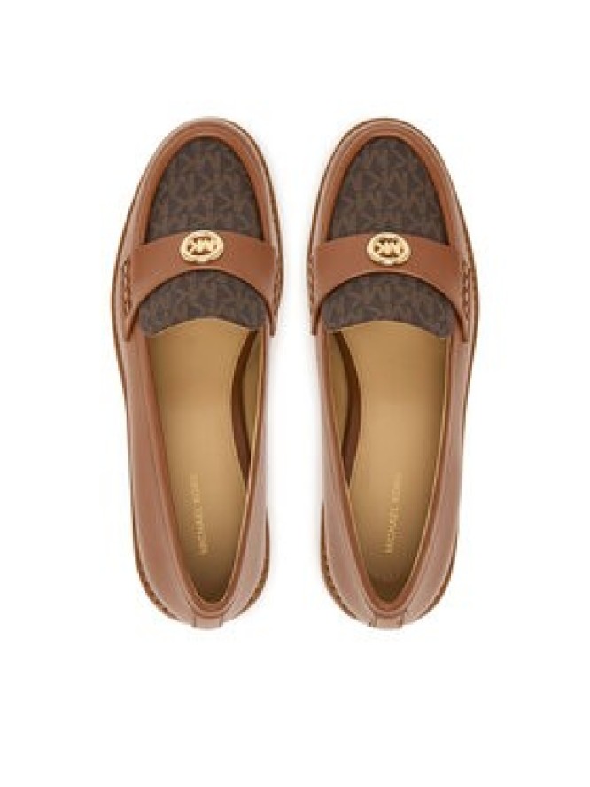 MICHAEL Michael Kors Loafersy Jaelyn Lug 40T6JLFP2L Brązowy