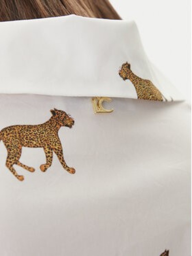 LOLA CASADEMUNT Koszula LS2615059 Biały Regular Fit