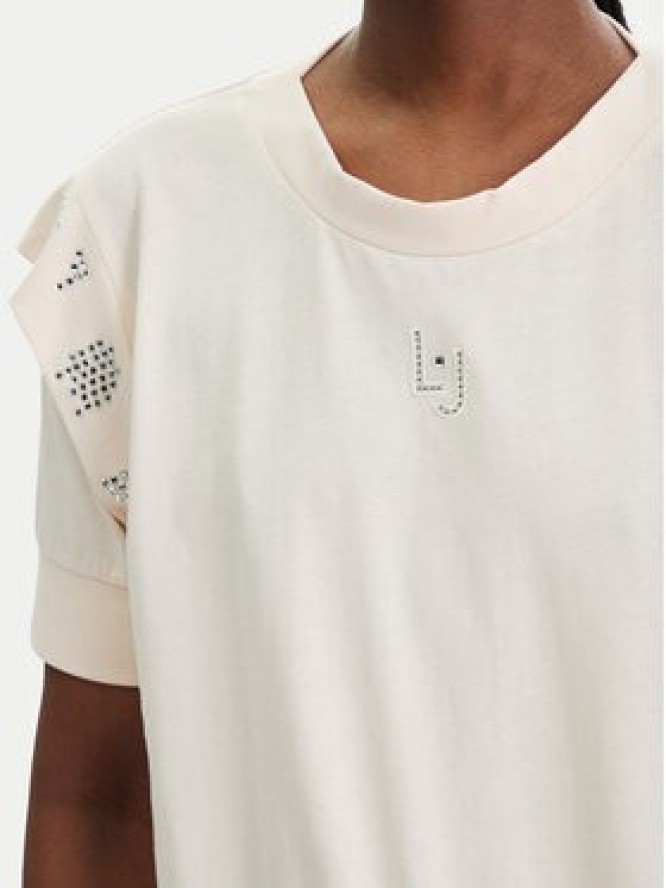 Liu Jo Sport Bluzka TA6030 JS923 Beżowy Regular Fit