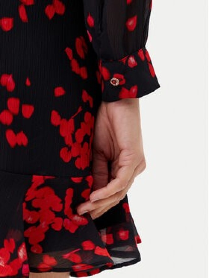 Morgan Sukienka codzienna 251-RCRUSH.F Czarny Regular Fit