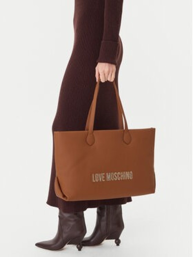 LOVE MOSCHINO Torebka JC4395PP0NKD020A Brązowy
