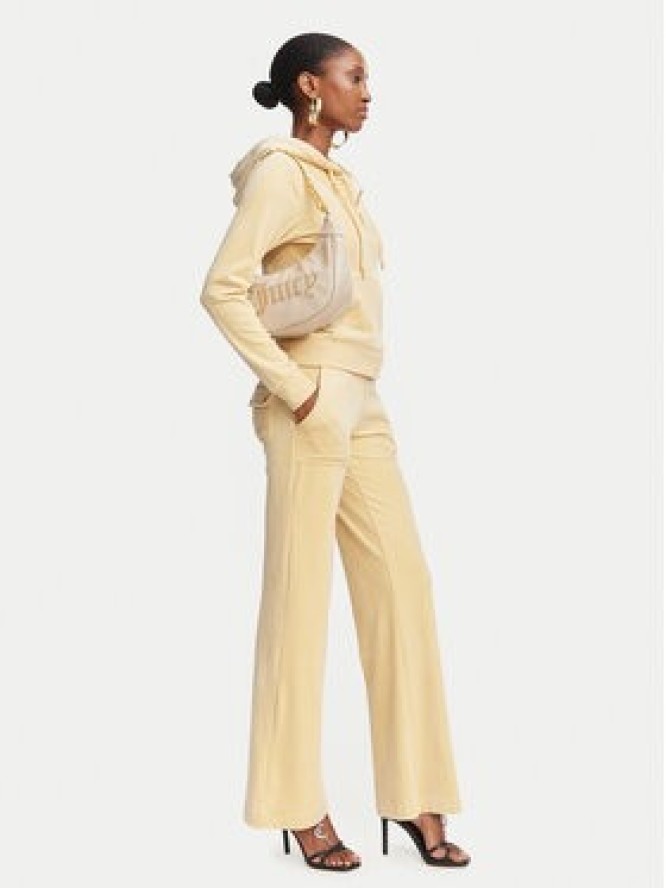 Juicy Couture Bluza Robertson JCAP176G Żółty Slim Fit