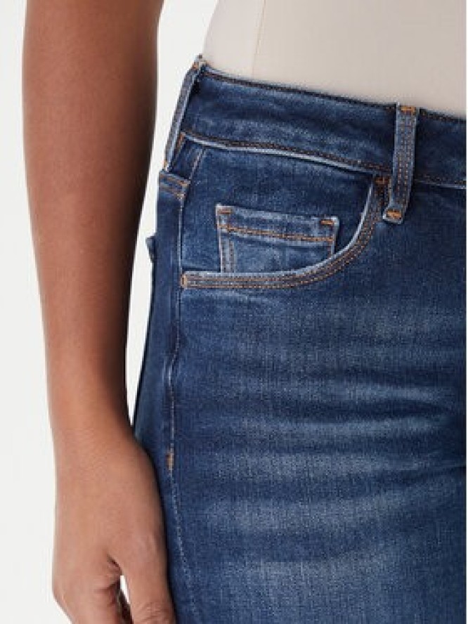 Guess Jeansy Annette W2YA99 D4Q03 Granatowy Skinny Fit