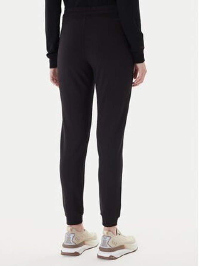 EA7 Emporio Armani Spodnie dresowe 8NTP66 TJ9RZ 1200 Czarny Regular Fit