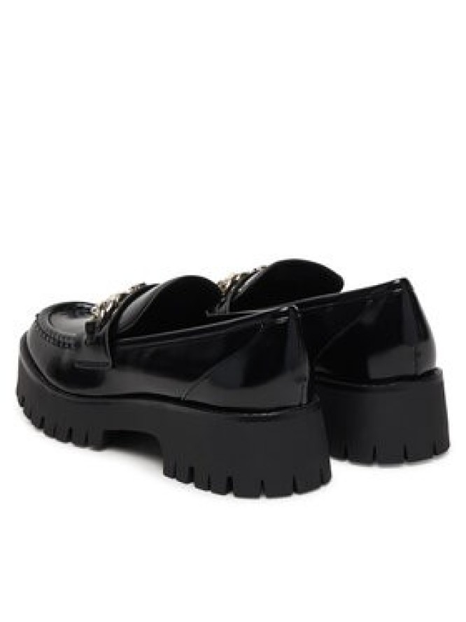 Guess Loafersy FLPALR ELE14 Czarny