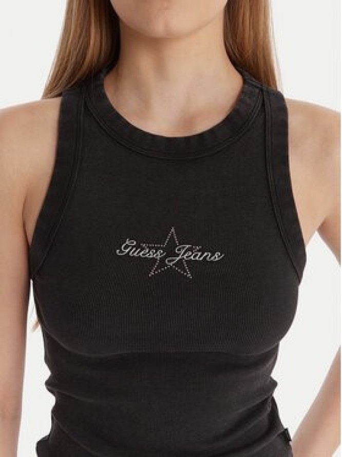 Guess Jeans Top 180345 Czarny Classic Fit