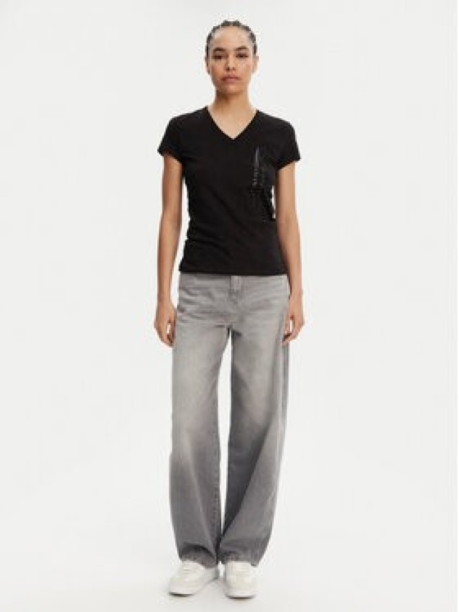 Armani Exchange T-Shirt XW000529 AF10356 UC001 Czarny Slim Fit