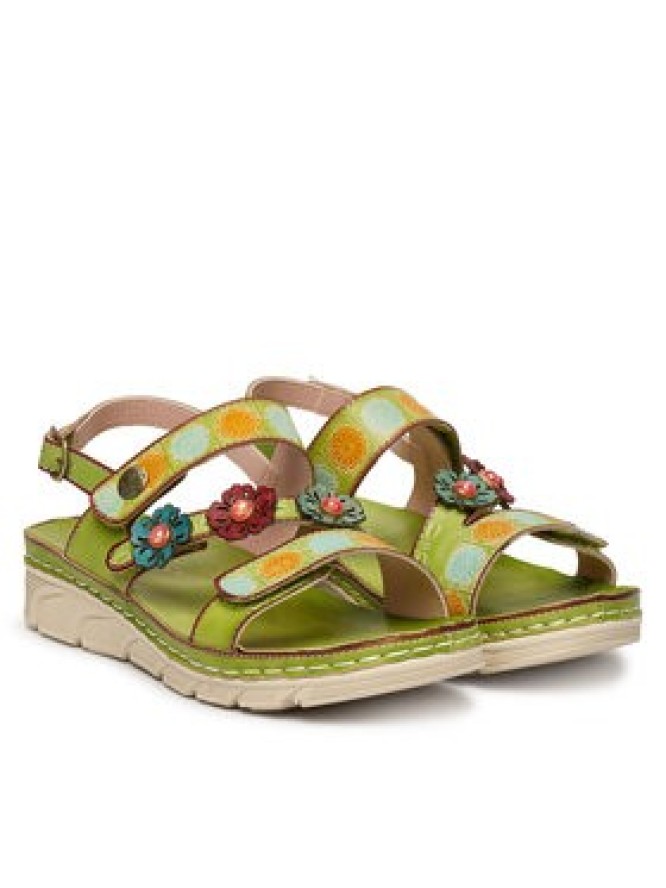 Laura Vita Sandały Dorry 18 Zielony