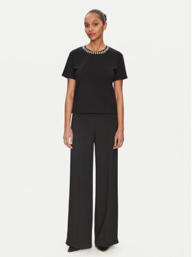 Morgan T-Shirt 251-DOUTI Czarny Regular Fit