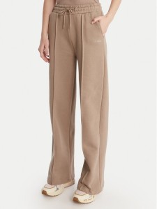 Guess Spodnie dresowe V6RB17 K9V31 Beżowy Regular Fit