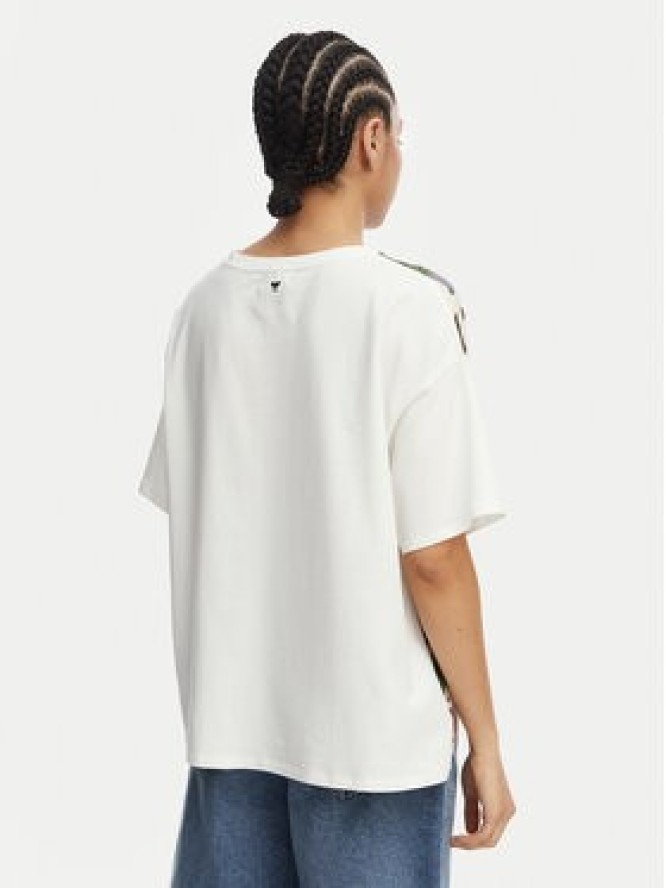Weekend Max Mara T-Shirt Pampas 2615941062 Kolorowy Relaxed Fit