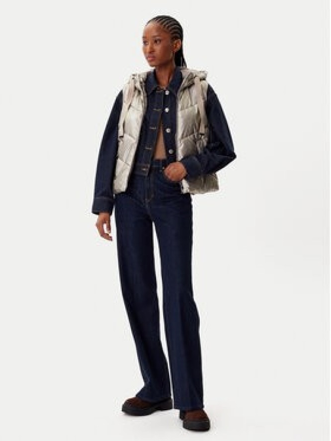 Morgan Bezrękawnik 252-GSOLIAM Beżowy Regular Fit