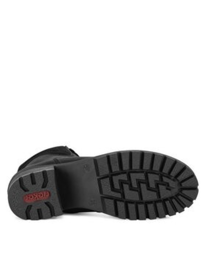 Rieker Trzewiki Y8610-00 Czarny