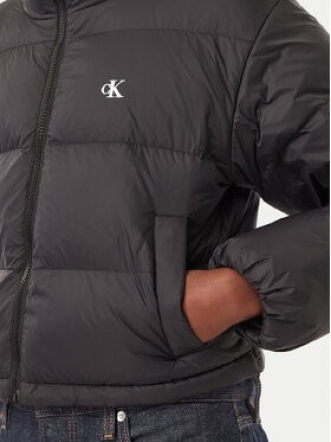 Calvin Klein Jeans Kurtka zimowa Essential LV047H503G Czarny Regular Fit