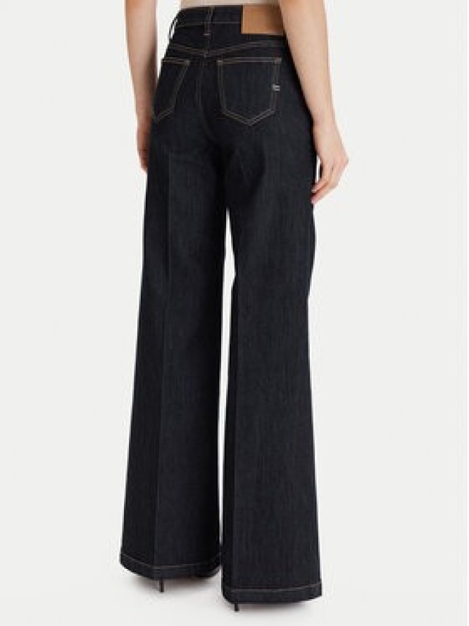 ViCOLO Jeansy DF5086 Granatowy Wide Leg