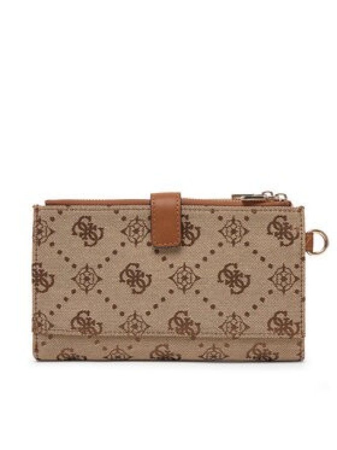 Guess Portfel Melinda Logo Slg SWJP99 02157 Brązowy