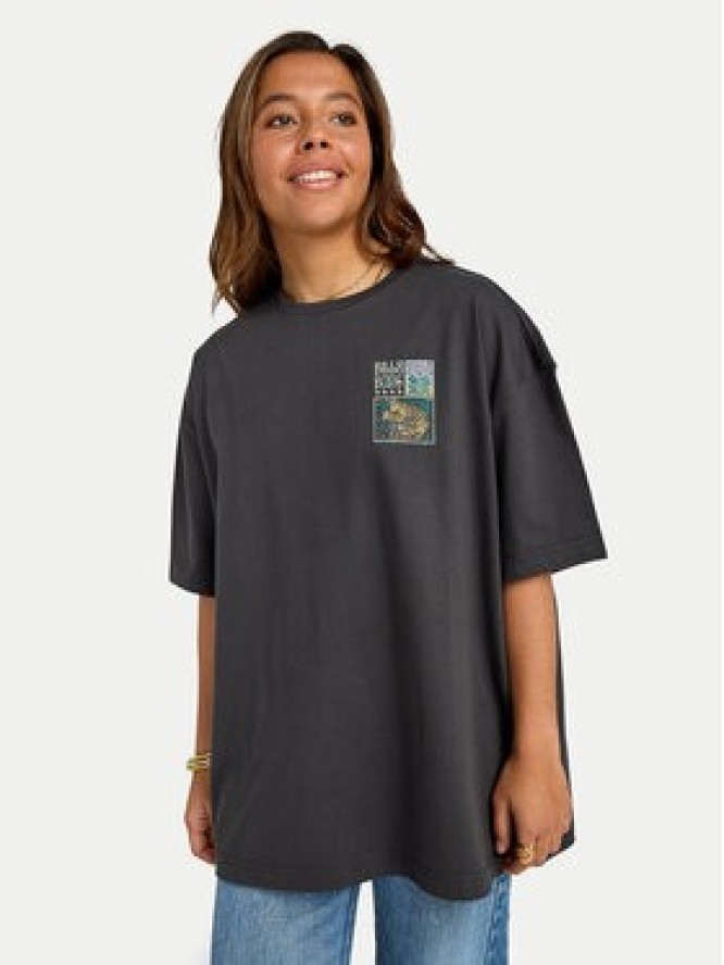 Billabong T-Shirt Daydream Away EBJZT00482 Szary Loose Fit