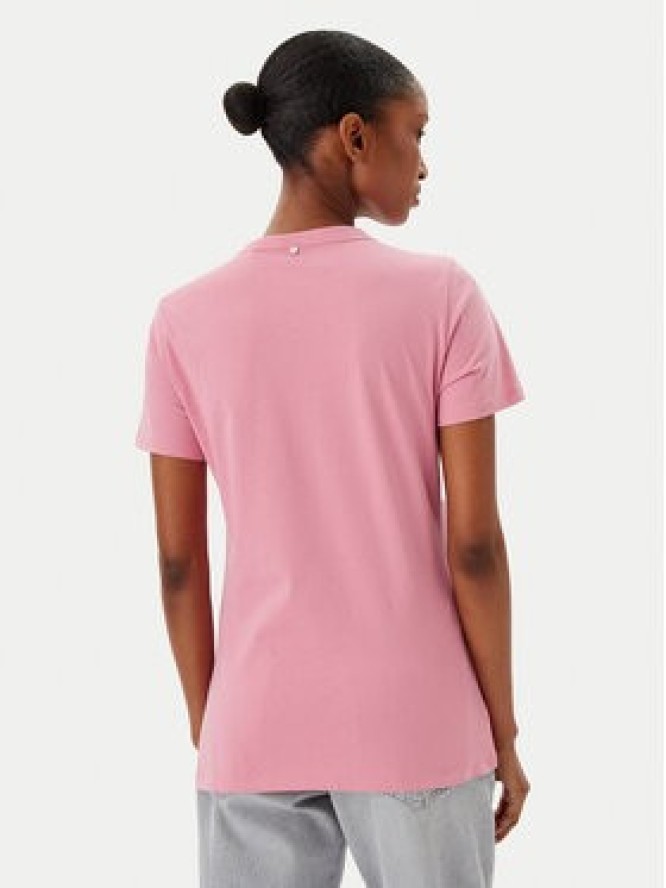 BOSS T-Shirt C_Elogo_21 50540260 Różowy Slim Fit
