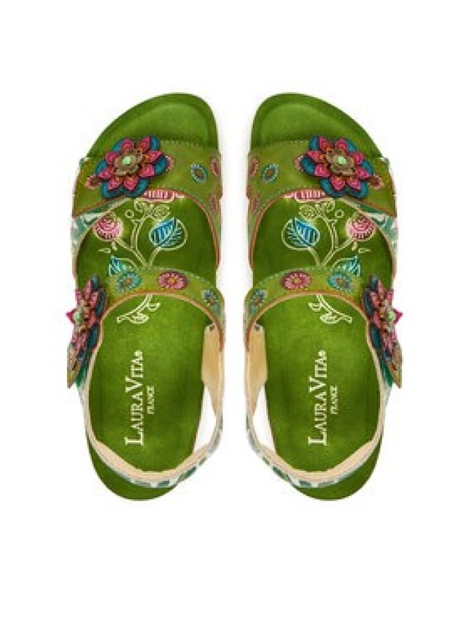 Laura Vita Sandały Brcyano 12 Zielony