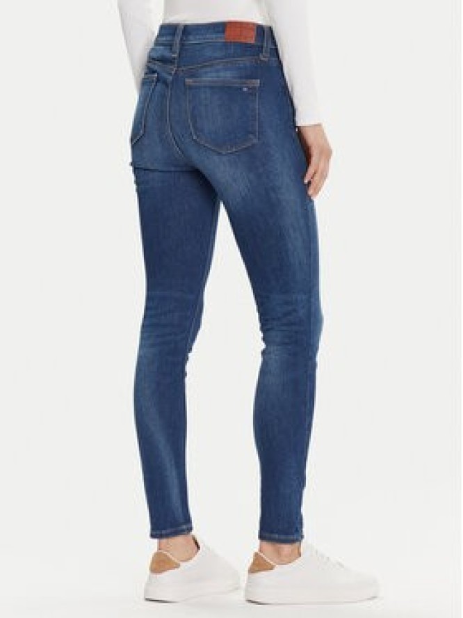 Tommy Jeans Jeansy Nora DW0DW21819 Granatowy Skinny Fit
