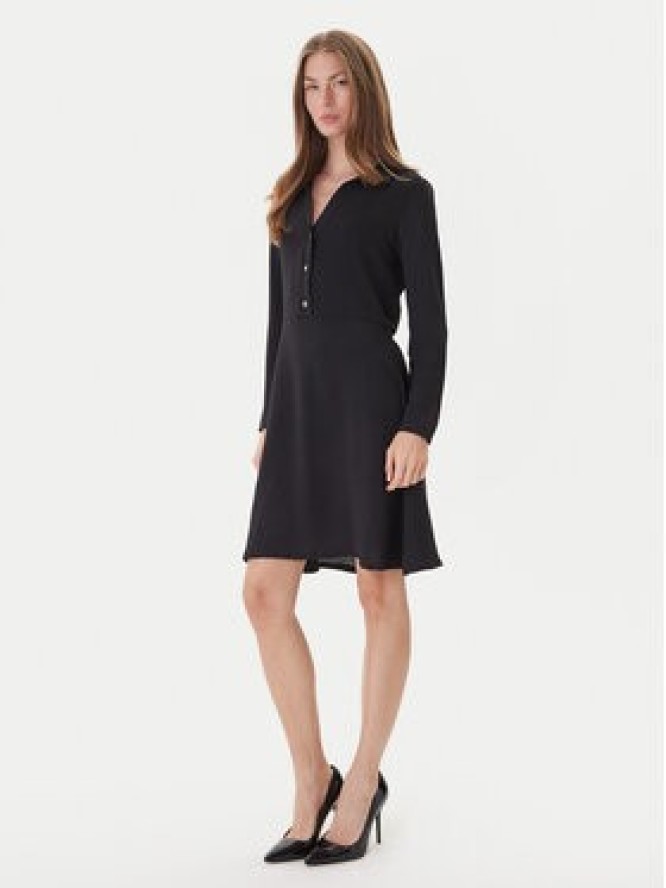 Morgan Sukienka koszulowa 251-RBREST Czarny Regular Fit