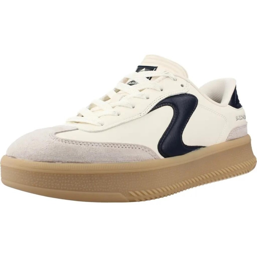 Buty SKECHERS 185460S HOTSHOT HI LIFTED LUXE Beżowy