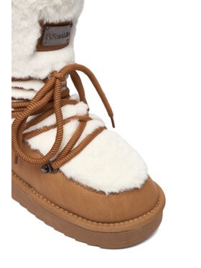 D.Franklin Śniegowce DFSH370022 Brązowy