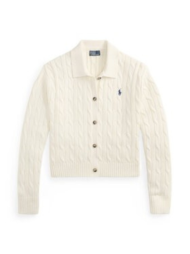 Polo Ralph Lauren Kardigan 211B30509001 Beżowy jasny Straight Fit