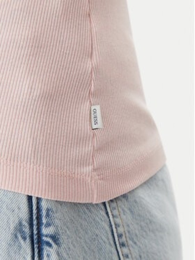 Guess T-Shirt W5GP62 KA0H1 Różowy Regular Fit