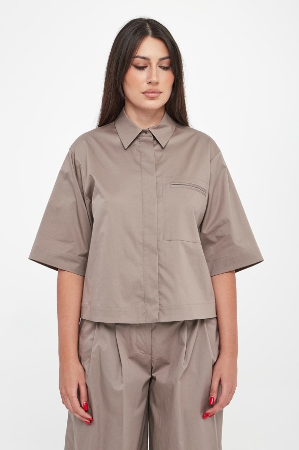 Koszula damska popelinowa PESERICO