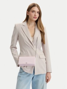 Calvin Klein Torebka Ck Wallet On Chain LV04F3319G Bordowy