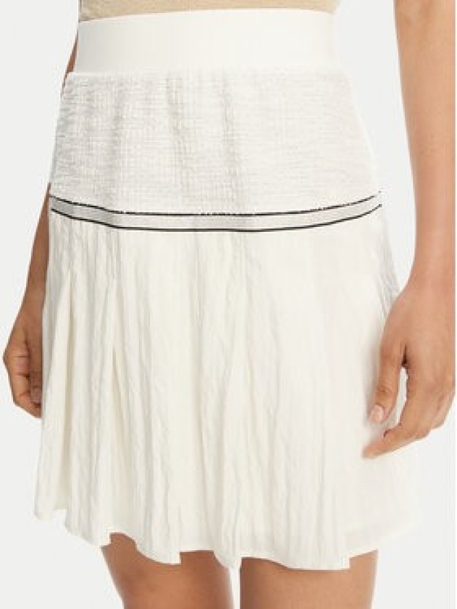 Liu Jo Sport Spódnica mini TA5124 J4894 Biały Regular Fit