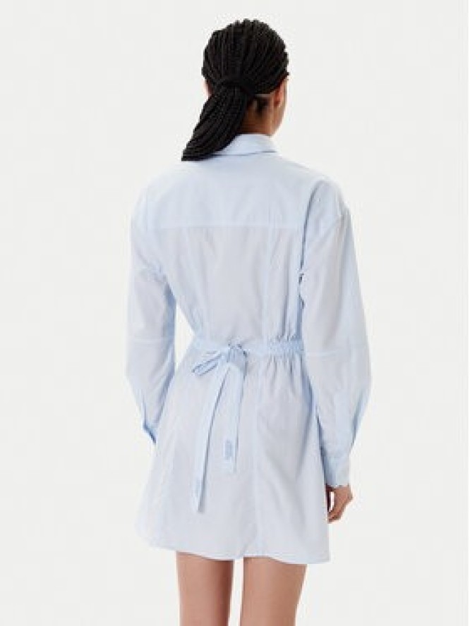 Tommy Jeans Sukienka koszulowa DW0DW21744 Błękitny Regular Fit