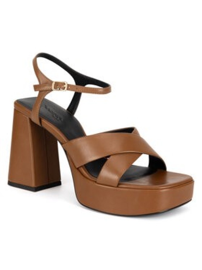 Badura Sandały ODIL-V21568-933-2 Brązowy