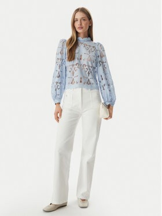 Morgan Bluzka 261-OMBRAK Niebieski jasny Regular Fit