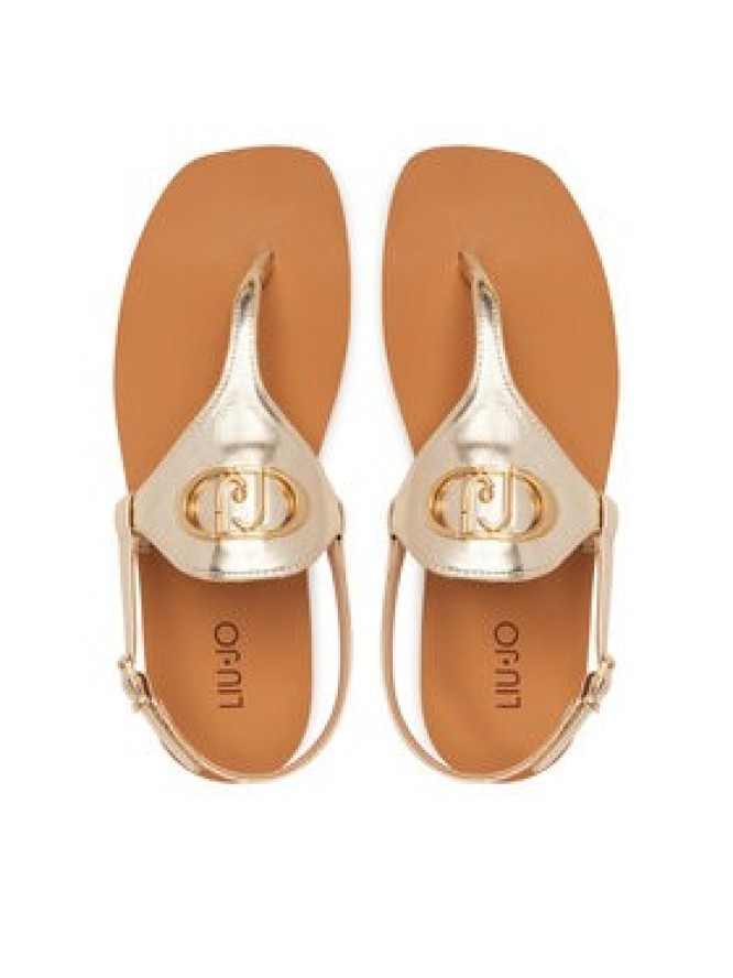 Liu Jo Sandały Saba 12 SA5085 EX013 Złoty