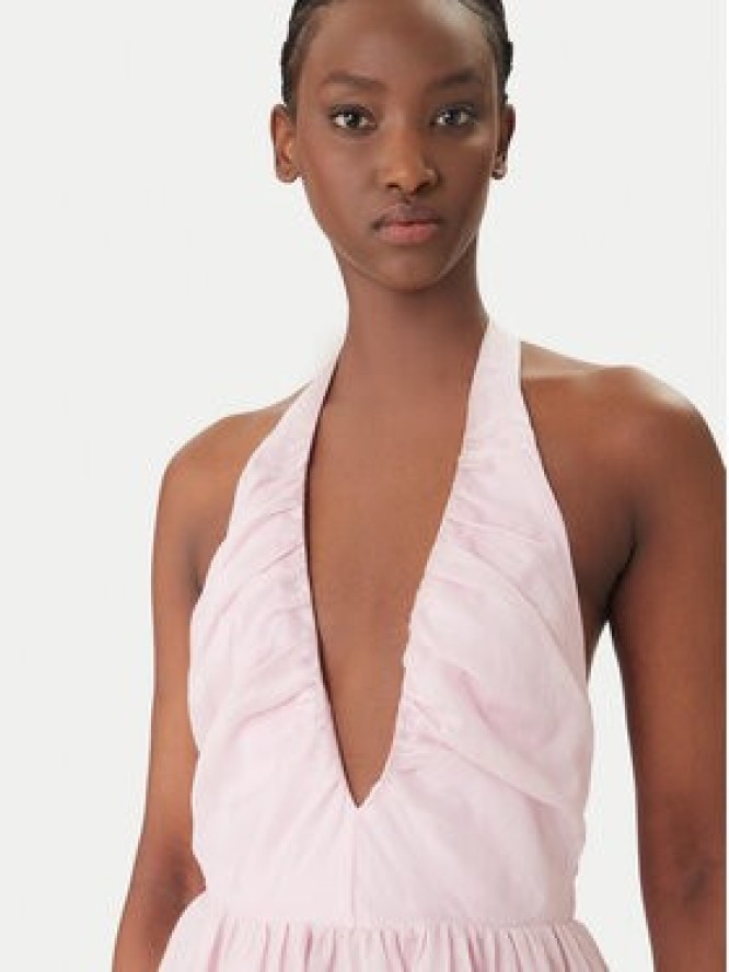 Bardot Sukienka koktajlowa Dorota Halter Neck 60206DB Różowy Regular Fit