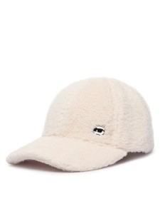 KARL LAGERFELD Czapka z daszkiem B4W33106 Kremowy