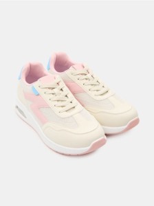 Sznurowane sneakersy - wielobarwny